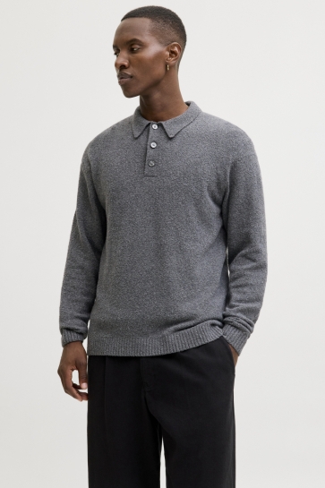 Jack & Jones Trui JPRBLAMAVERICK KNIT PACK BF LN 12286144 GREY MELANGE