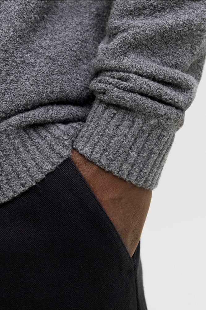 Jack & Jones grijze heren trui | Unique Selling Point