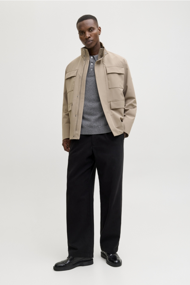 Jack & Jones grijze heren trui | Model