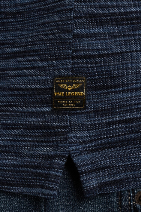 PME legend blauwe heren polo | Unique Selling Point
