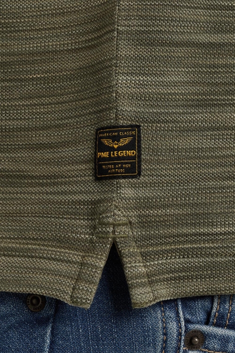PME legend groene heren polo | Unique Selling Point