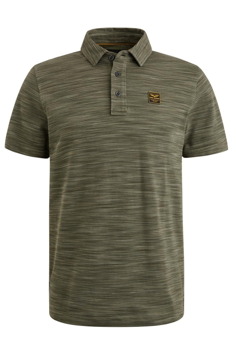 PME legend groene heren polo | Vooraanzicht