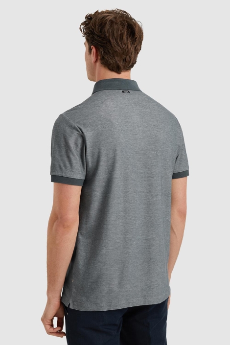 Vanguard groene heren polo | Model achteraanzicht