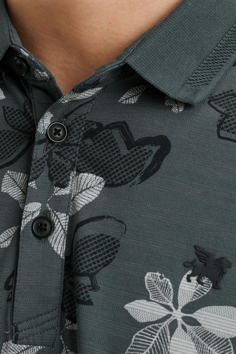 Vanguard blauwe heren polo | Kleurstaal