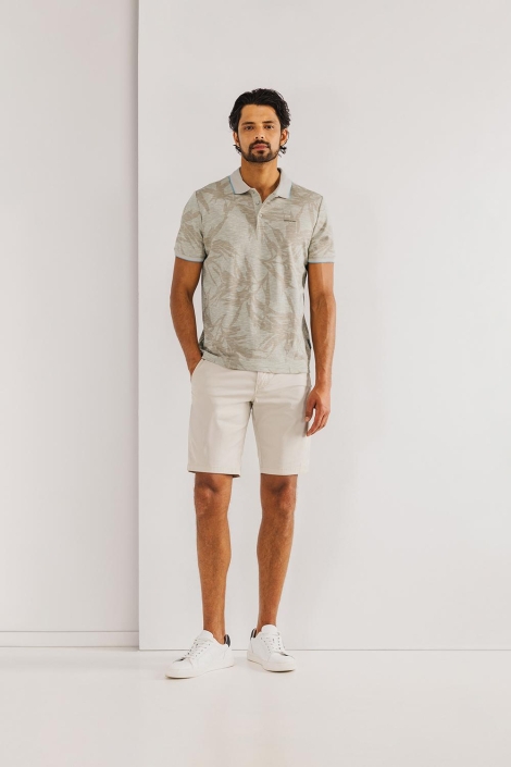 State of Art taupe heren polo | Model