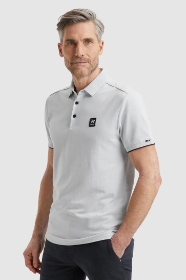Vanguard short sleeve polo pique blend gent Blauw