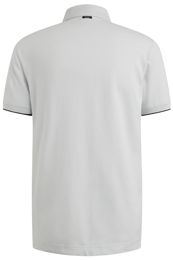 Vanguard blauwe heren polo | Achteraanzicht