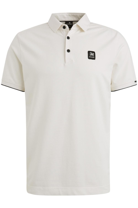Vanguard witte heren polo | Vooraanzicht