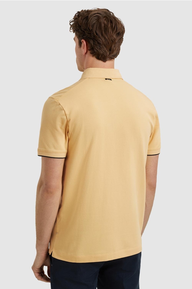 Vanguard gele heren polo | Model achteraanzicht