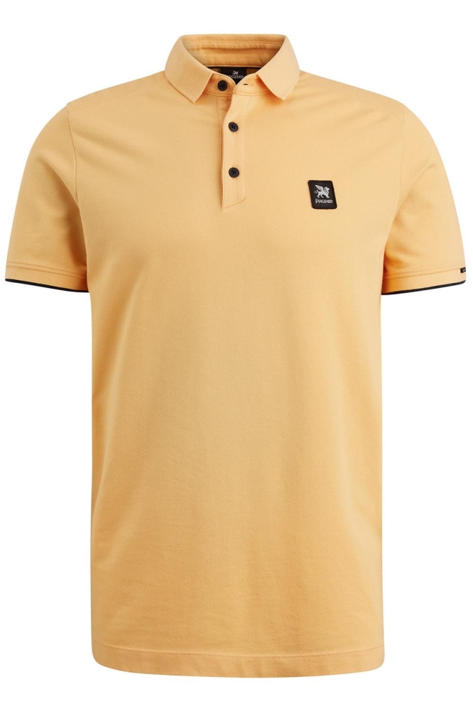 Vanguard gele heren polo | Vooraanzicht
