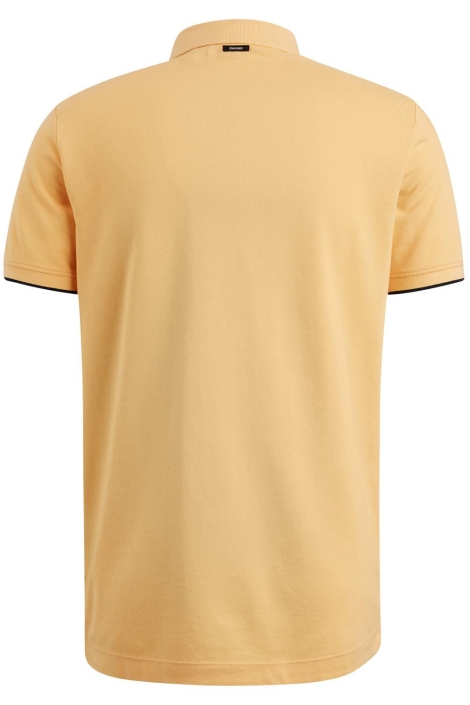 Vanguard gele heren polo | Achteraanzicht