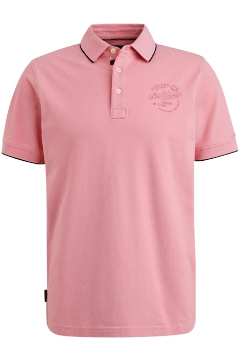 PME legend roze heren polo | Vooraanzicht