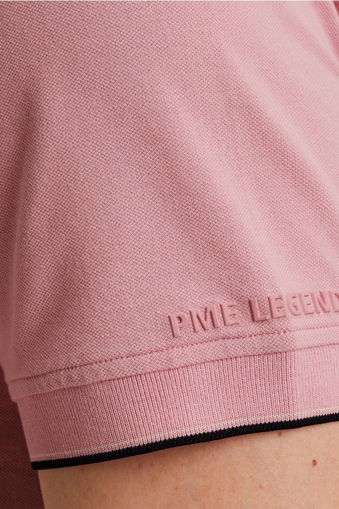 PME legend roze heren polo | Kleurstaal
