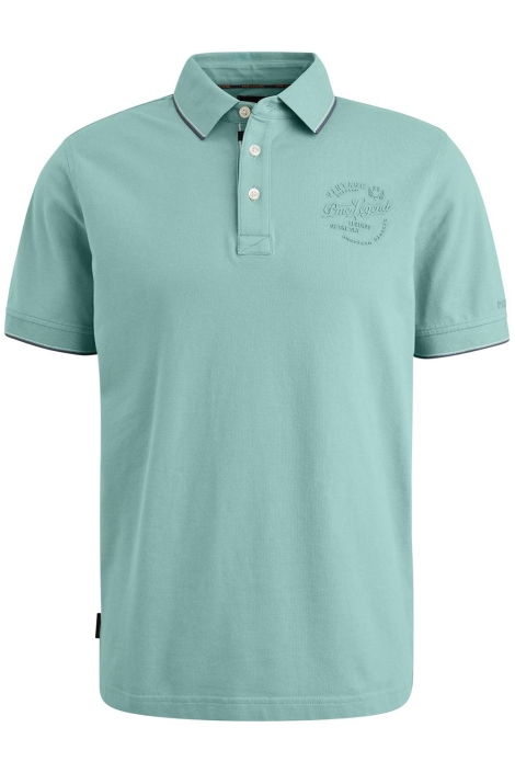 PME legend groene heren polo | Vooraanzicht