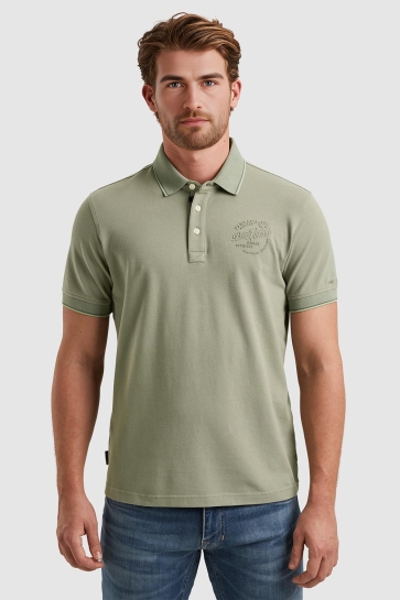 PME legend Polo POLOSHIRT IN PIQUE PPSS2504867 6170 SHADOW
