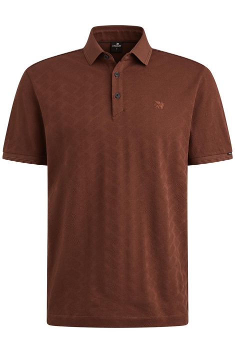 Vanguard koperen heren polo | Vooraanzicht