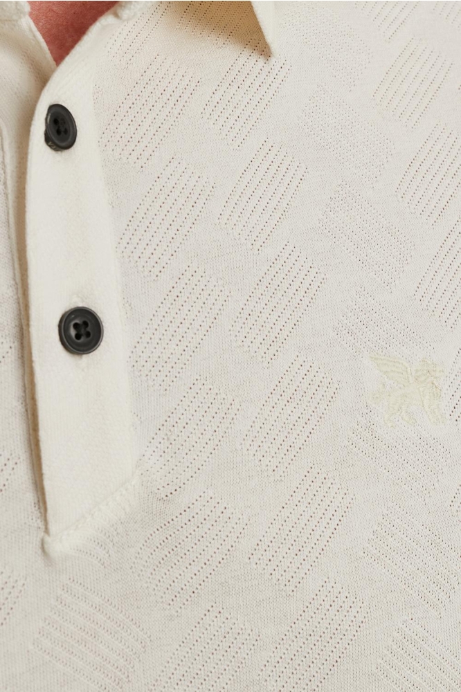 Vanguard witte heren polo | Kleurstaal