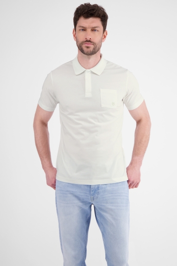 Lerros POLOSHIRT MET COOL EN DRY FUNCTIE 2553249 103 BROKEN WHITE