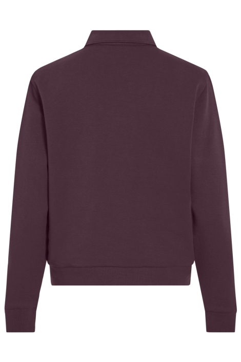 Vila bordeaux dames sweater | Achteraanzicht