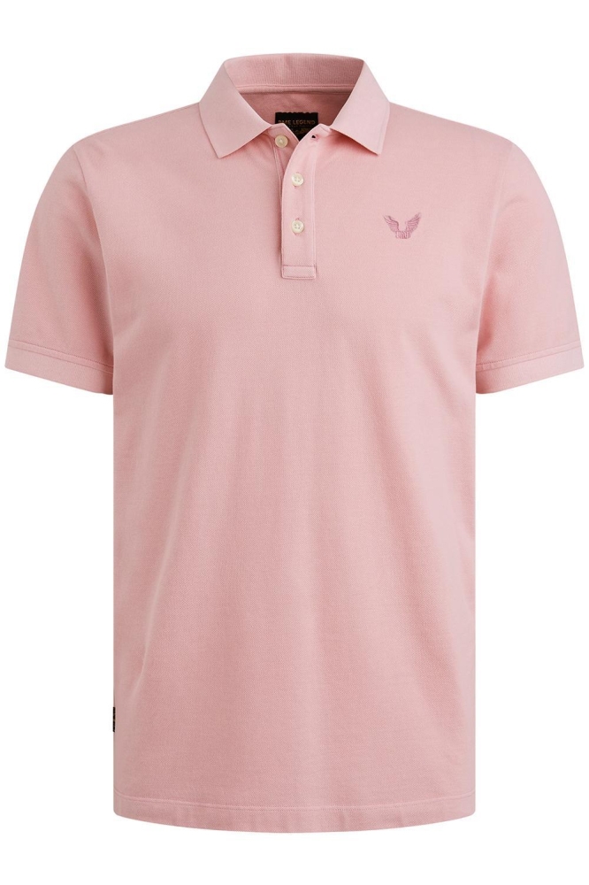 PME legend roze heren polo | Vooraanzicht