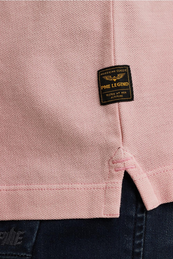 PME legend roze heren polo | Kleurstaal
