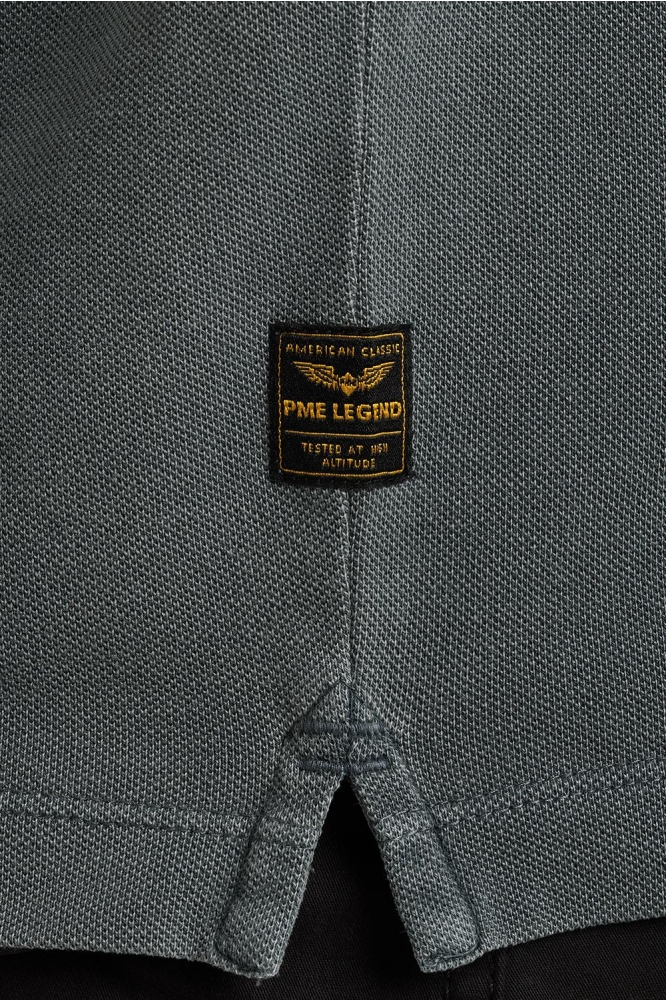 PME legend grijze heren polo | Kleurstaal