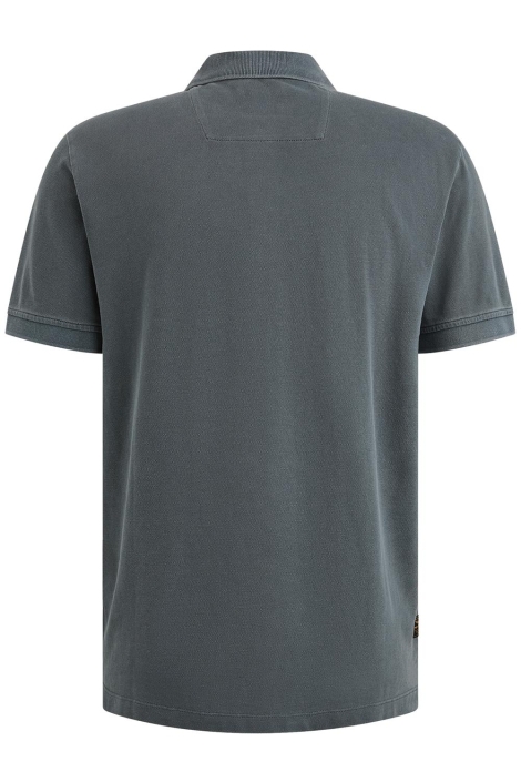 PME legend grijze heren polo | Achteraanzicht