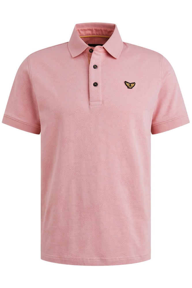 PME legend roze heren polo | Vooraanzicht