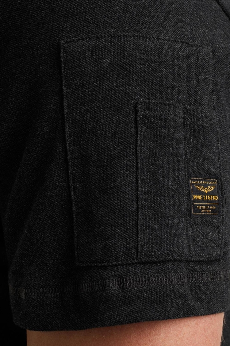 PME legend blauwe heren polo | Kleurstaal