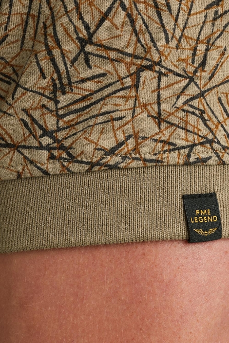 PME legend groene heren polo | Close up