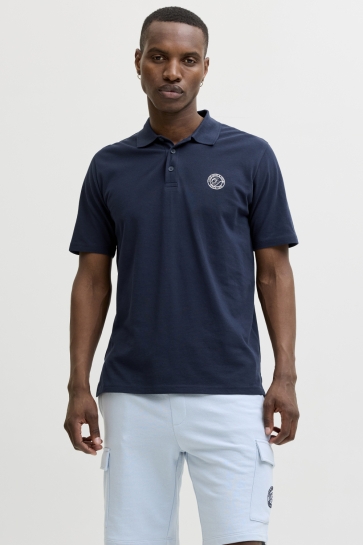 Jack & Jones Polo JJALLIANCE POLO SS 12288108 NAVY BLAZER