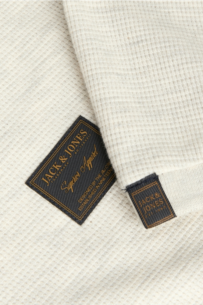 Jack & Jones beige heren polo | Kleurstaal