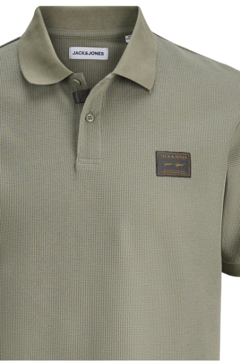 Jack & Jones groene heren polo | 