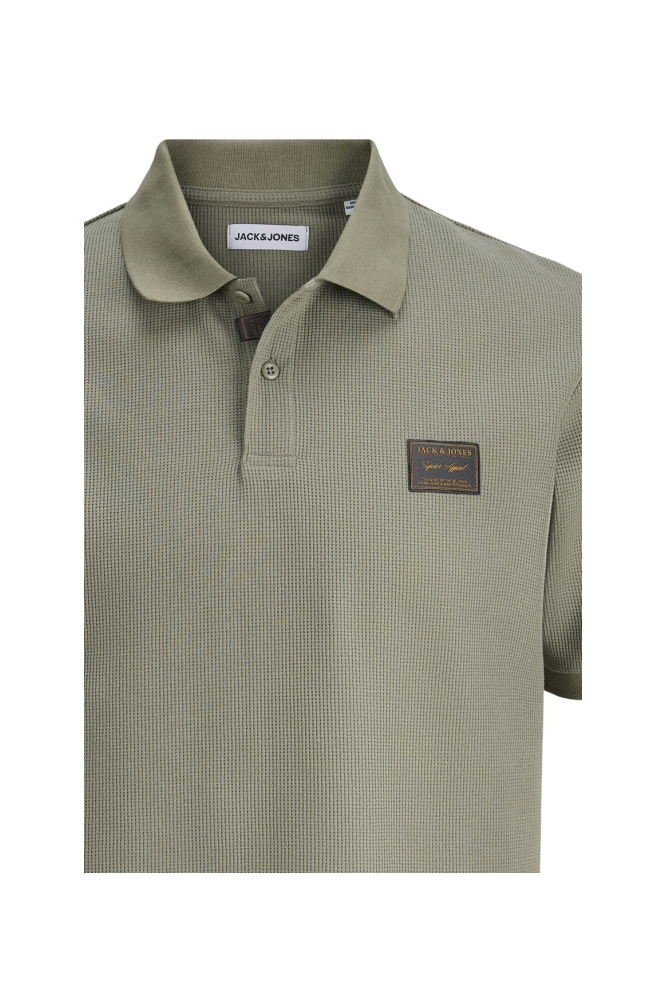 Jack & Jones groene heren polo | 