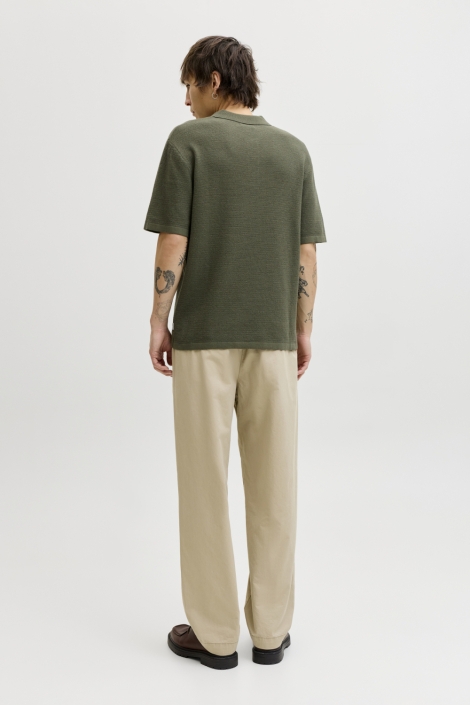 Jack & Jones groene heren polo | Model