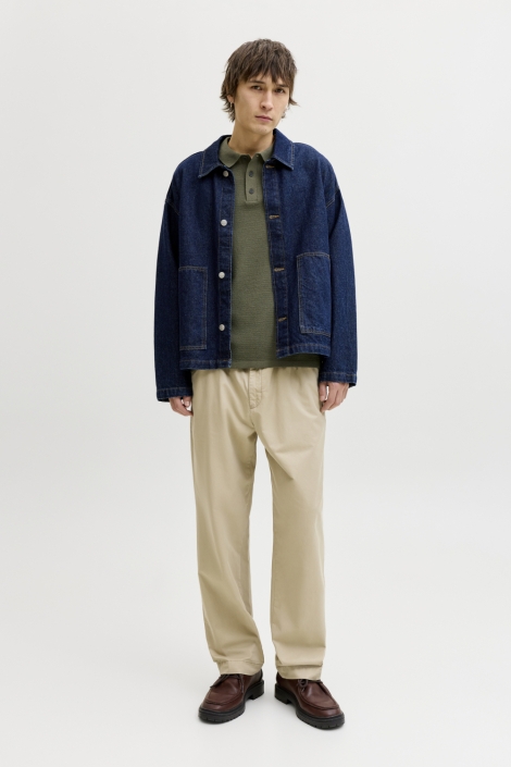 Jack & Jones groene heren polo | Model