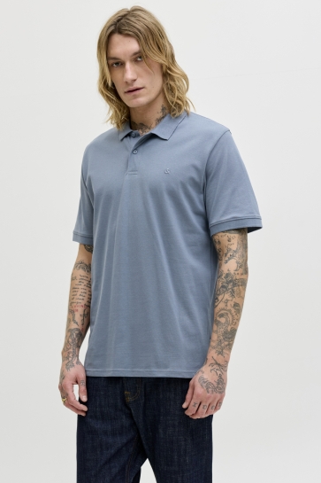 Jack & Jones Polo JJEBASIC POLO SS NOOS 12136516 BLUE MIRAGE
