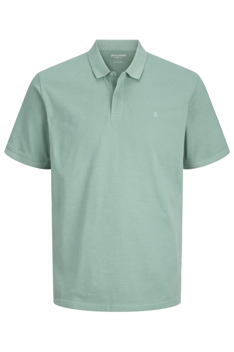 Jack & Jones groene heren polo | Vooraanzicht