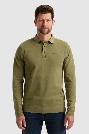 PME legend Polo POLO MET LANGE MOUWEN PPS2408801 6399
