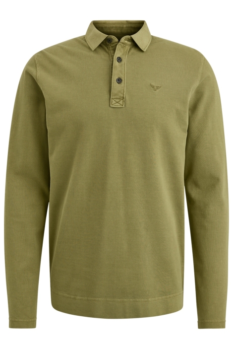 PME legend groene heren polo | Vooraanzicht