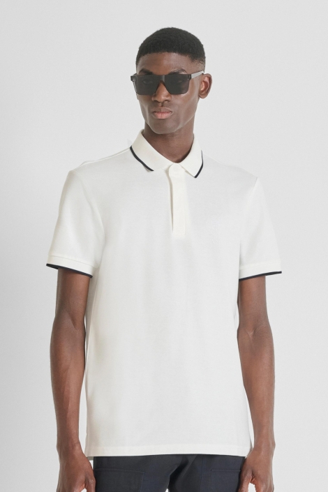Antony Morato witte heren polo | Model