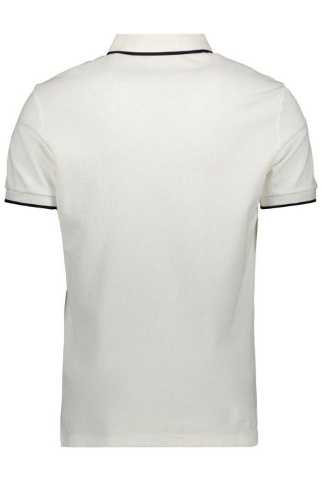 Antony Morato witte heren polo | Achteraanzicht
