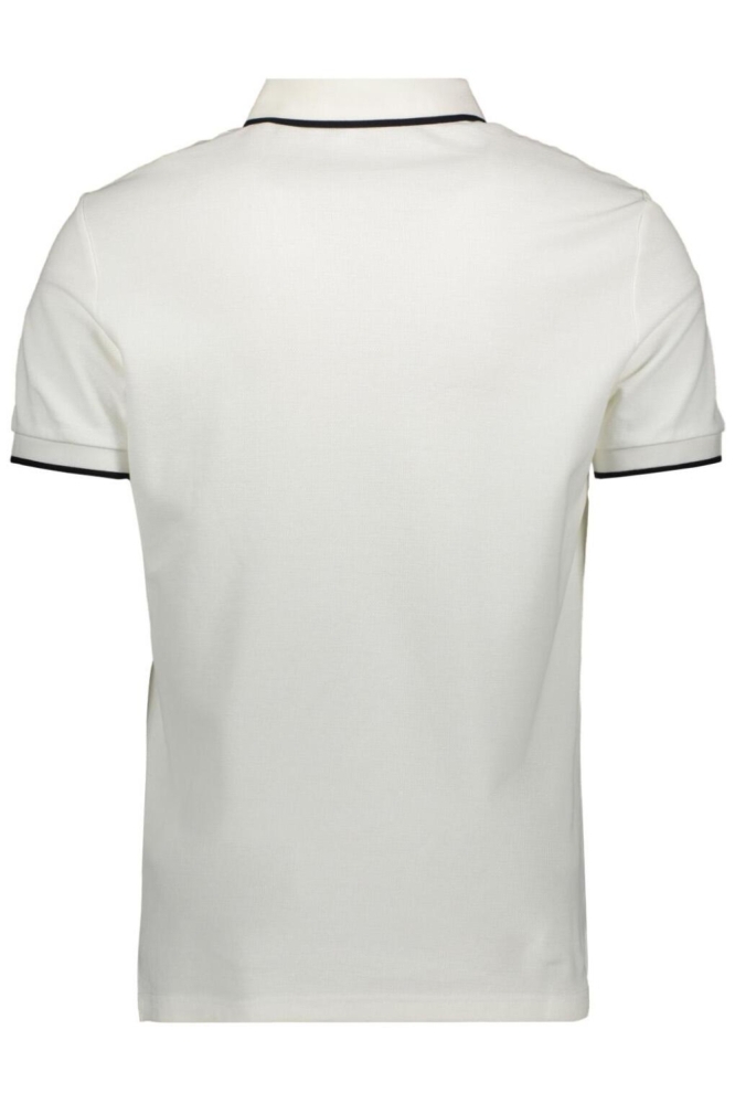Antony Morato witte heren polo | Achteraanzicht