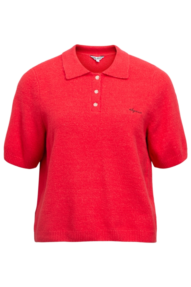 Object rode dames trui | Vooraanzicht