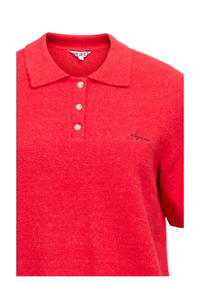 Object rode dames trui | Close up