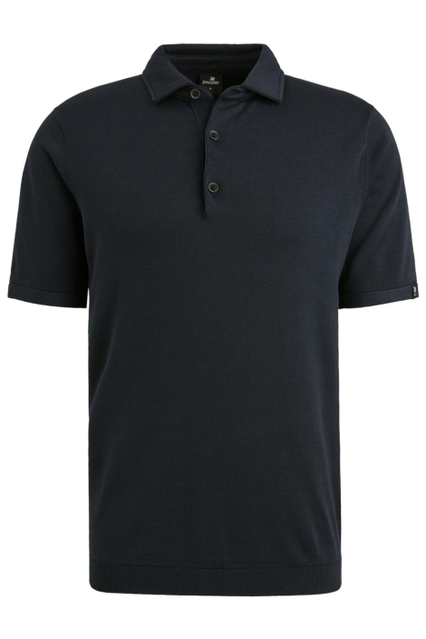 Vanguard blauwe heren polo | Vooraanzicht