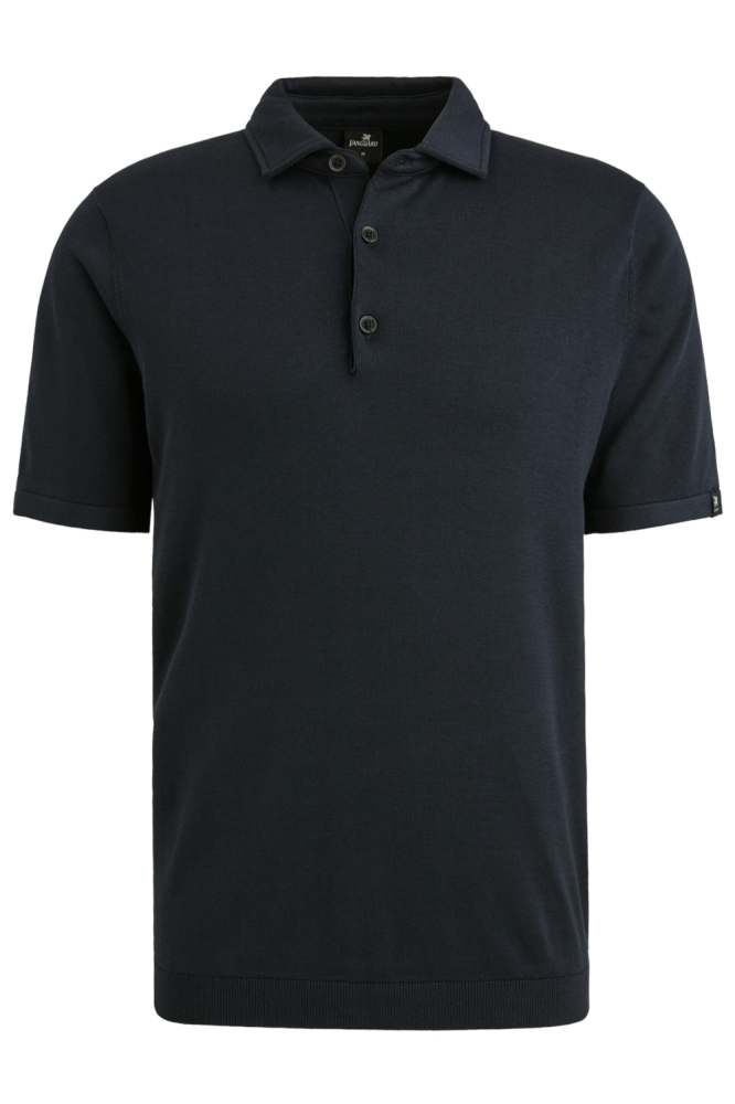 Vanguard blauwe heren polo | Vooraanzicht