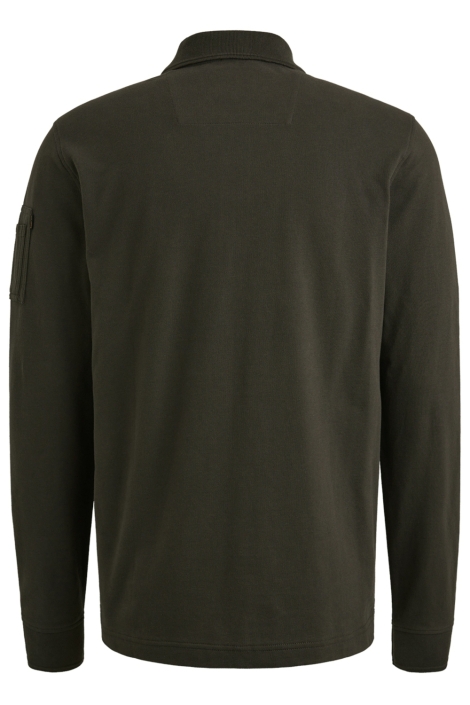 PME legend groene heren polo | Achteraanzicht