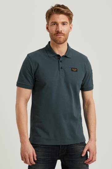 PME legend short sleeve polo american classic Blauw