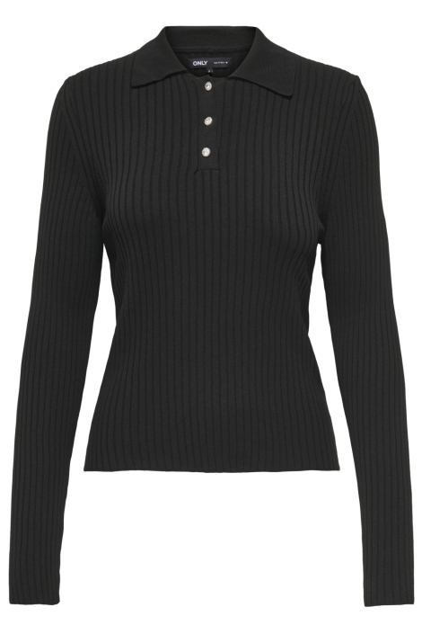 Only zwarte dames trui | Vooraanzicht